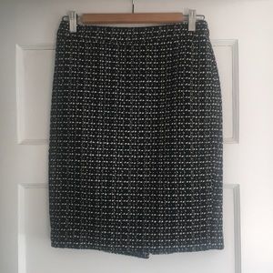 Ann Taylor boucle pencil skirt